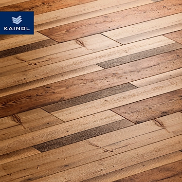 Vibrant Pine Parquet: Kaindl Farco Vivid 3D model image 1 