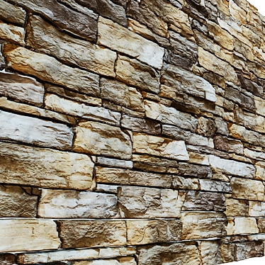 Authentic Brick Wall Texture Bundle 3D model image 1 