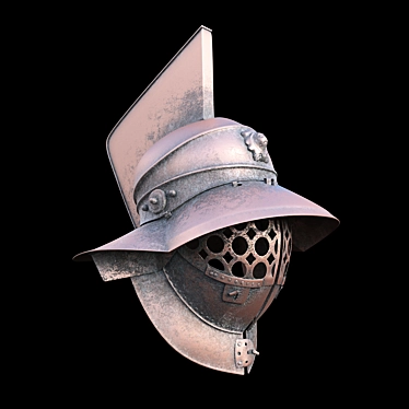 Bronze gladiator&#39;s helmet