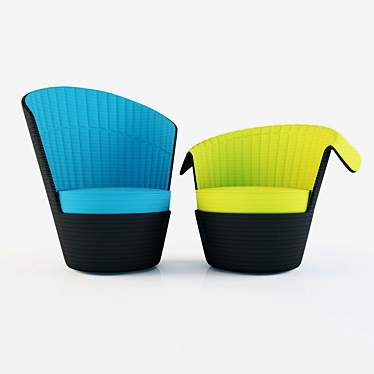 Hulsta Cuello Accent Chair 3D model image 1 