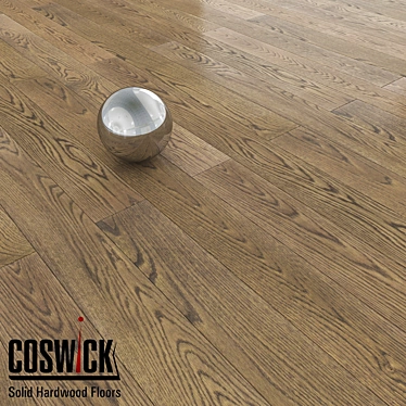 Coswick Shabo: Silk-oiled Select and Better Oak 3D model image 1 