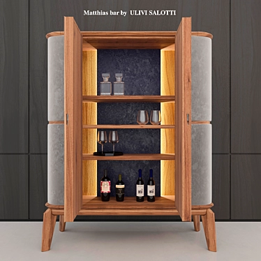 Wine cabinet Matthias bar Ulivi Salotti