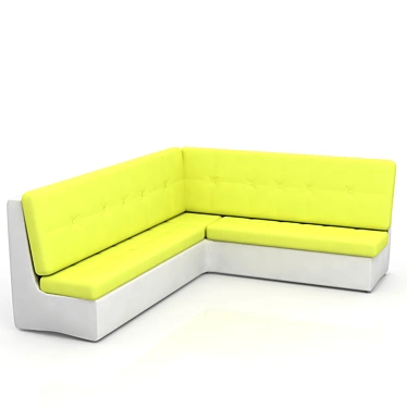 Modern and Stylish Oversized Sofa 3D model image 1 