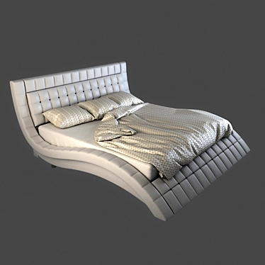 Atlantico Bed by Ormatek 3D model image 1 