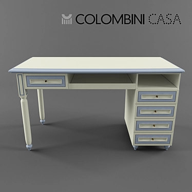Italian Writing Desk by Colombini Casa 3D model image 1 