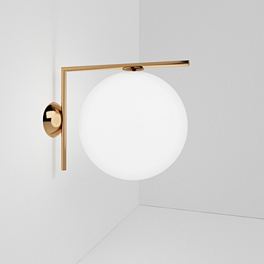 Luminous Elegance: Flos Wall Light 3D model image 1 