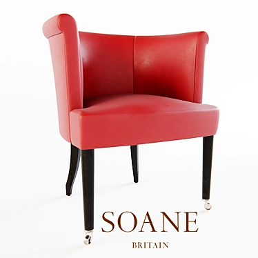 Effortless Elegance: The Soane Simplified Alpha Chair 3D model image 1 