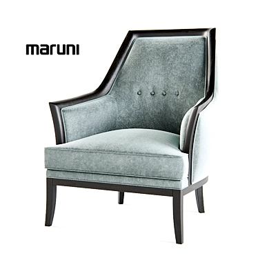 Classic Traditional Armchair: Maruni 3D model image 1 