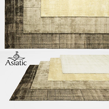 Elegant Asiatic Grosvenor Rugs 3D model image 1 