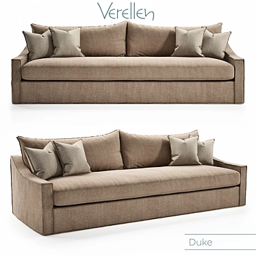 Verellen Duke Sofa: Timeless Elegance for your Living Space 3D model image 1 