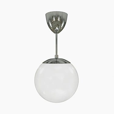Modern HÖLJES Pendant Lamp - Elegant White Design 3D model image 1 