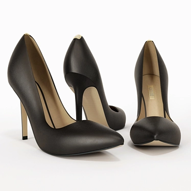 Elegance in Motion: Women's Shoes 3D model image 1 