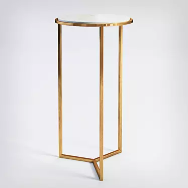 Sophisticated Holly Accent Table 3D model image 1 
