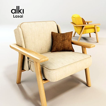 Alki Lasai: Unique French Elegance 3D model image 1 