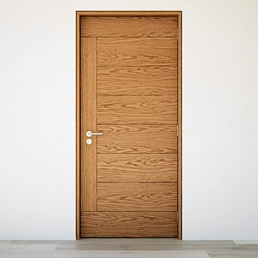 Modern 97x210 cm Door 3D model image 1 