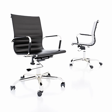 Luxury Executive Office Chair 3D model image 1 