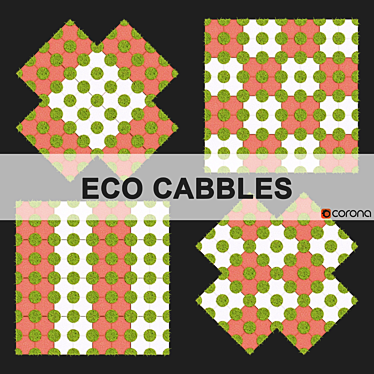 Eco Cobblestone Collection 3D model image 1 