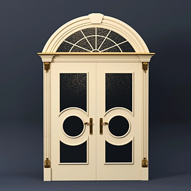 Vintage Corona Door 2014 3D model image 1 