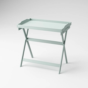Elegant Servicing Table 3D model image 1 