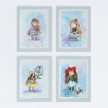 Watercolor illustrations for children