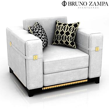 Avantgarde Armchair by Bruno Zampa 3D model image 1 