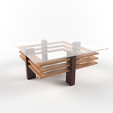 Maverick Modern Coffee Table 3D model image 1 