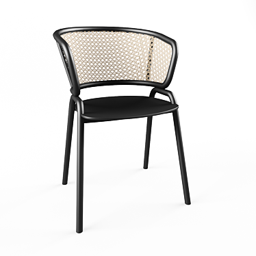 Frantz Designer Chair: Modern Elegance 3D model image 1 