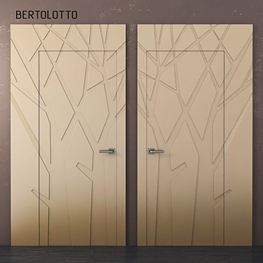 Designer Doors: Bertolotto Collection 25 by ARNAUDO 4/7 3D model image 1 