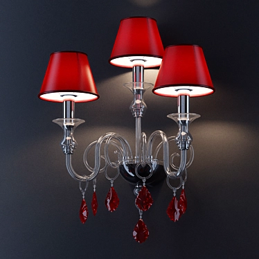 Italian De Majo BUGIA A3 Sconce 3D model image 1 