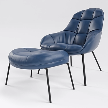 WON Mango Chair: Stylish and Comfortable 3D model image 1 