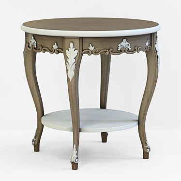 Phyllon Small Table: Elegant and Versatile 3D model image 1 