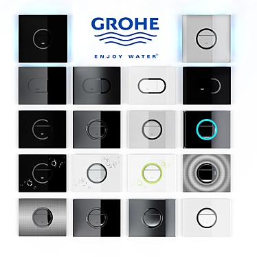 Grohe Ondus Nova Arena - Modern Bathroom Collection 3D model image 1 