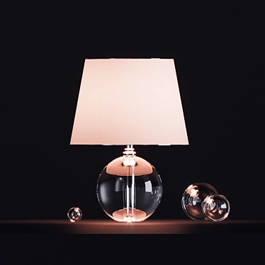 Elegant Mable Table Lamp - Safavieh 3D model image 1 