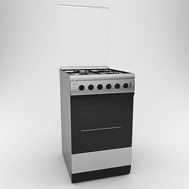 ARDO Gas Cooktop: Compact and Efficient 3D model image 1 