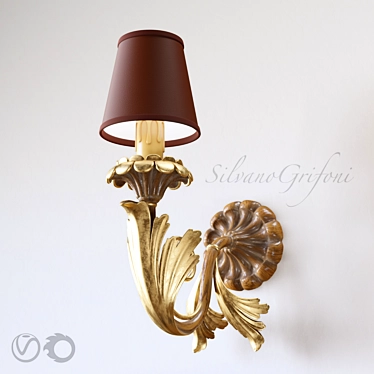 Elegant Silvano Grifoni Sconce 3D model image 1 