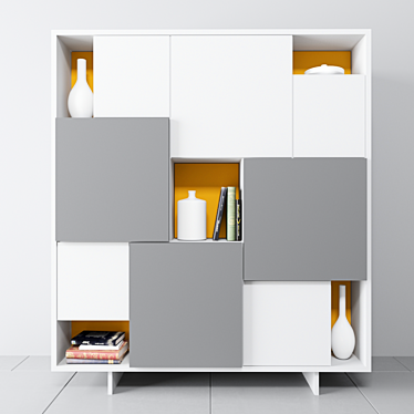 Italian-made Modern Sideboard: Millennial 3D model image 1 