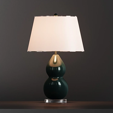 Jill Ceramic Gourd Lamp 3D model image 1 