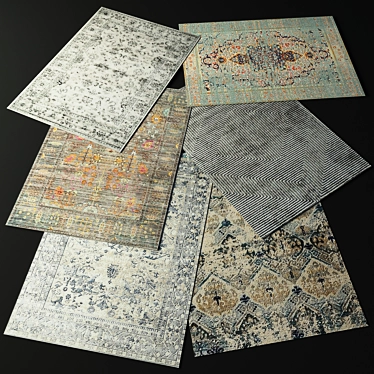 2011 Carpet Set: Millimeter-Scaled, High-Resolution 3D Model 3D model image 1 