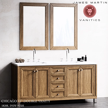 Chicago 72 double vanity