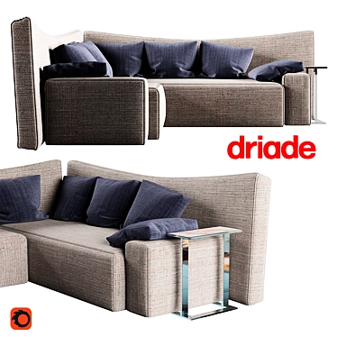 Sofa Driade Wow low back by philippe starck