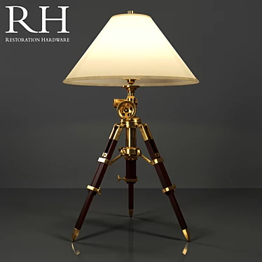 RH ROYAL MARINE TRIPOD TABLE LAMP