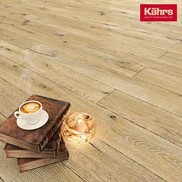 Supreme Kinda Oak Parquet: Stunning 17x14mm Planks 3D model image 1 