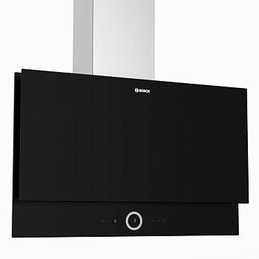 Bosch Serie 8 Flat Hood: Efficient and Stylish 3D model image 1 