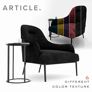 Elevate your space with Embrace Armchair 3D model image 1 