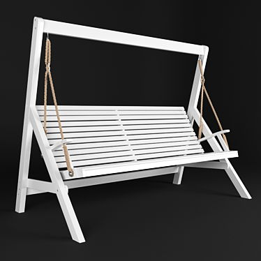 Hillerstorp Marstrand Hammock: Cozy Comfort for your Garden 3D model image 1 