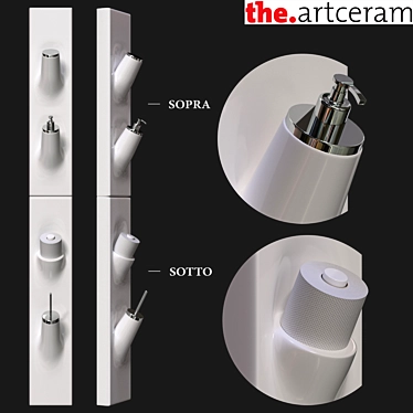 ARTCERAM Sopra & Sotto: Luxury Ceramic System 3D model image 1 