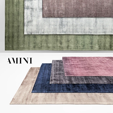 Whisper Collection: Amini Rugs 3D model image 1 