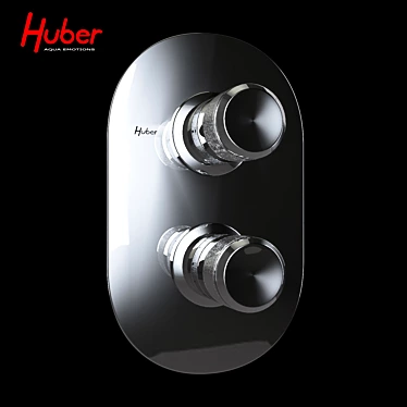 Huber Chronos CR019200: Stylish Mixer for All Your Needs 3D model image 1 