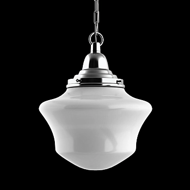 Modern Mini Pendant Light: Design Classics FC3-26 3D model image 1 