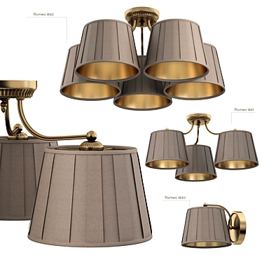 TK Lighting Romeo: Stylish Fixtures from Poland 3D model image 1 